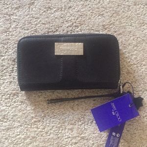 Jimmy Choo for h&m black wallet new NWT